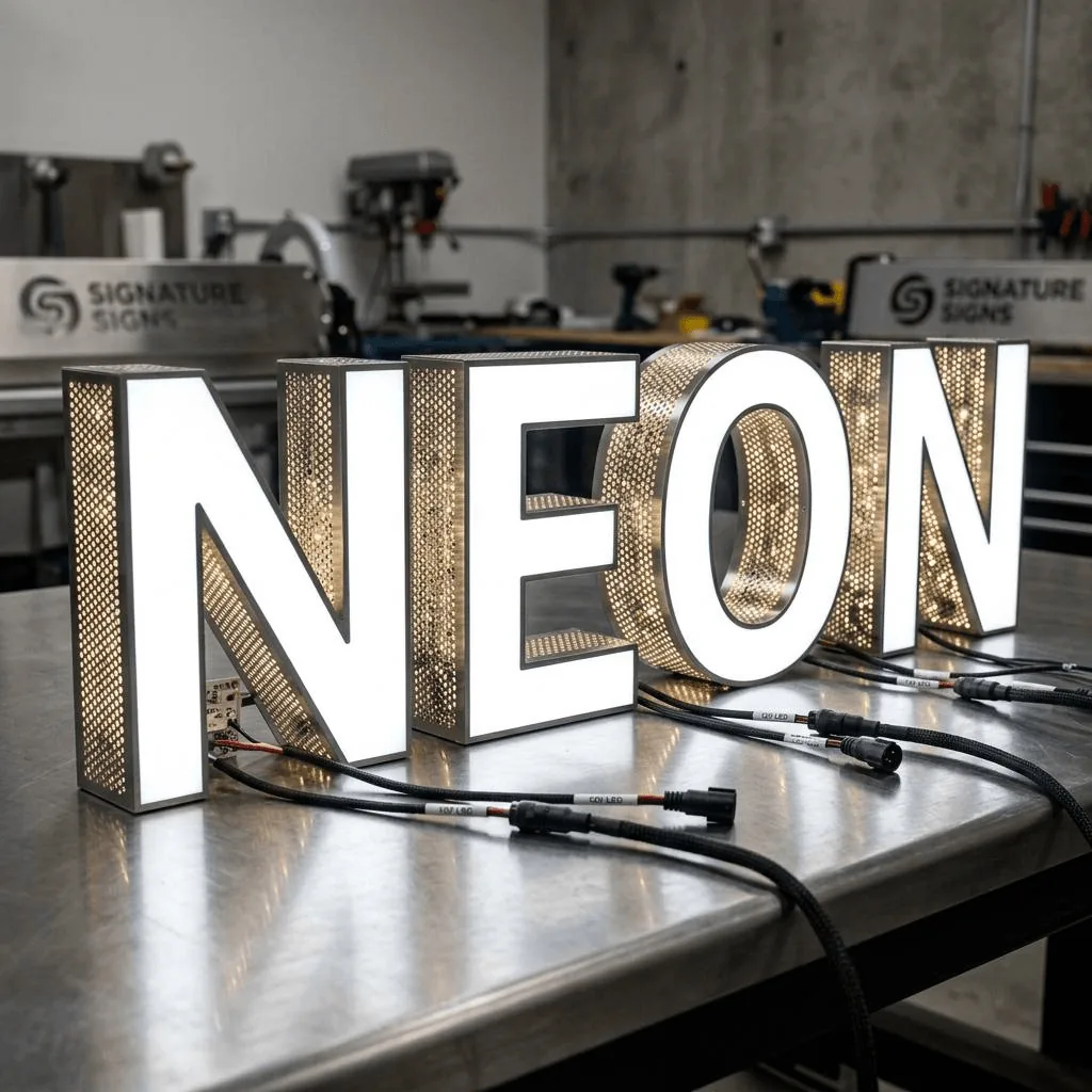 LED Channel Letters Sign Face-Lit