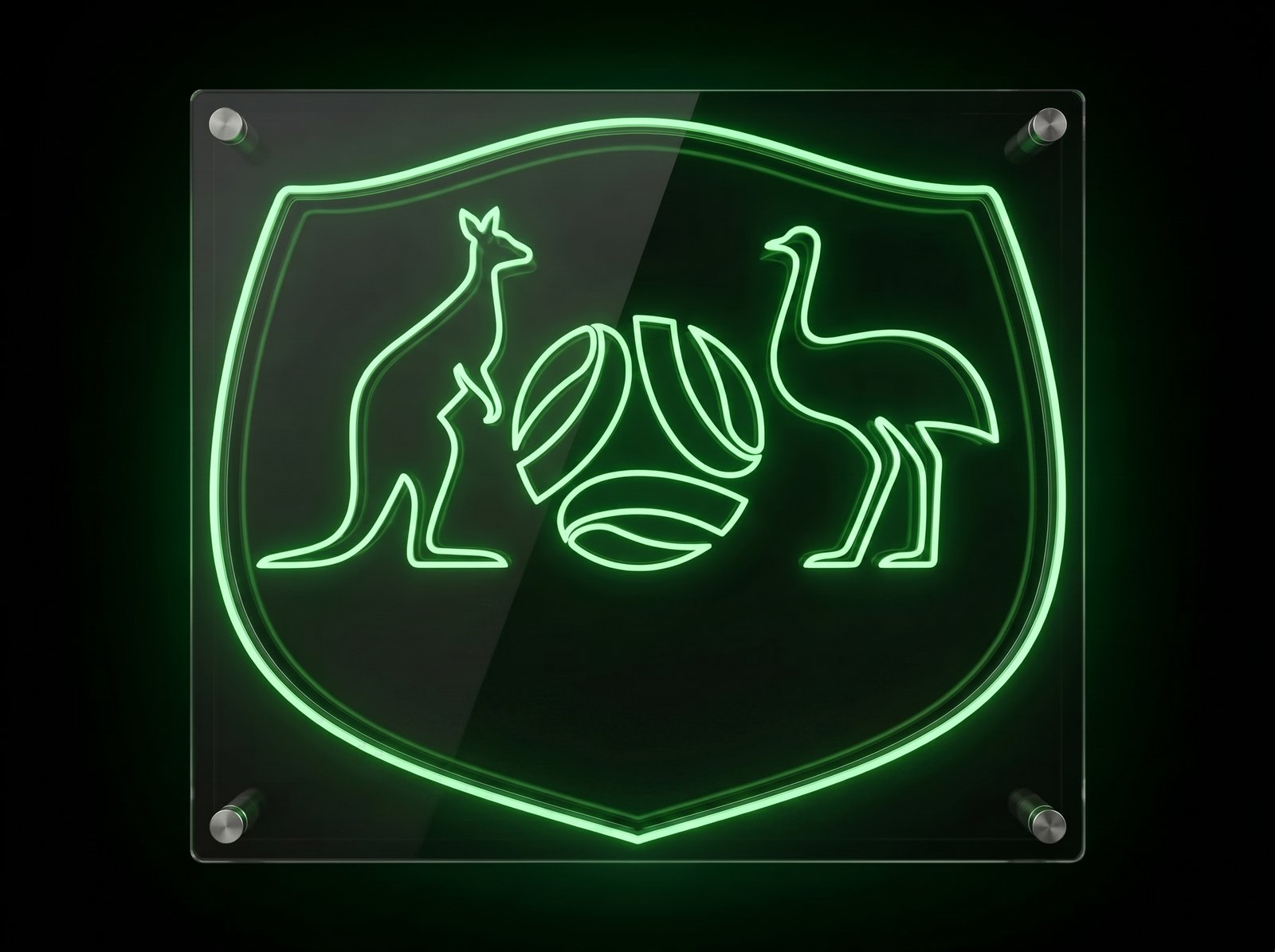 Australia World Cup Celebration Neon Sign