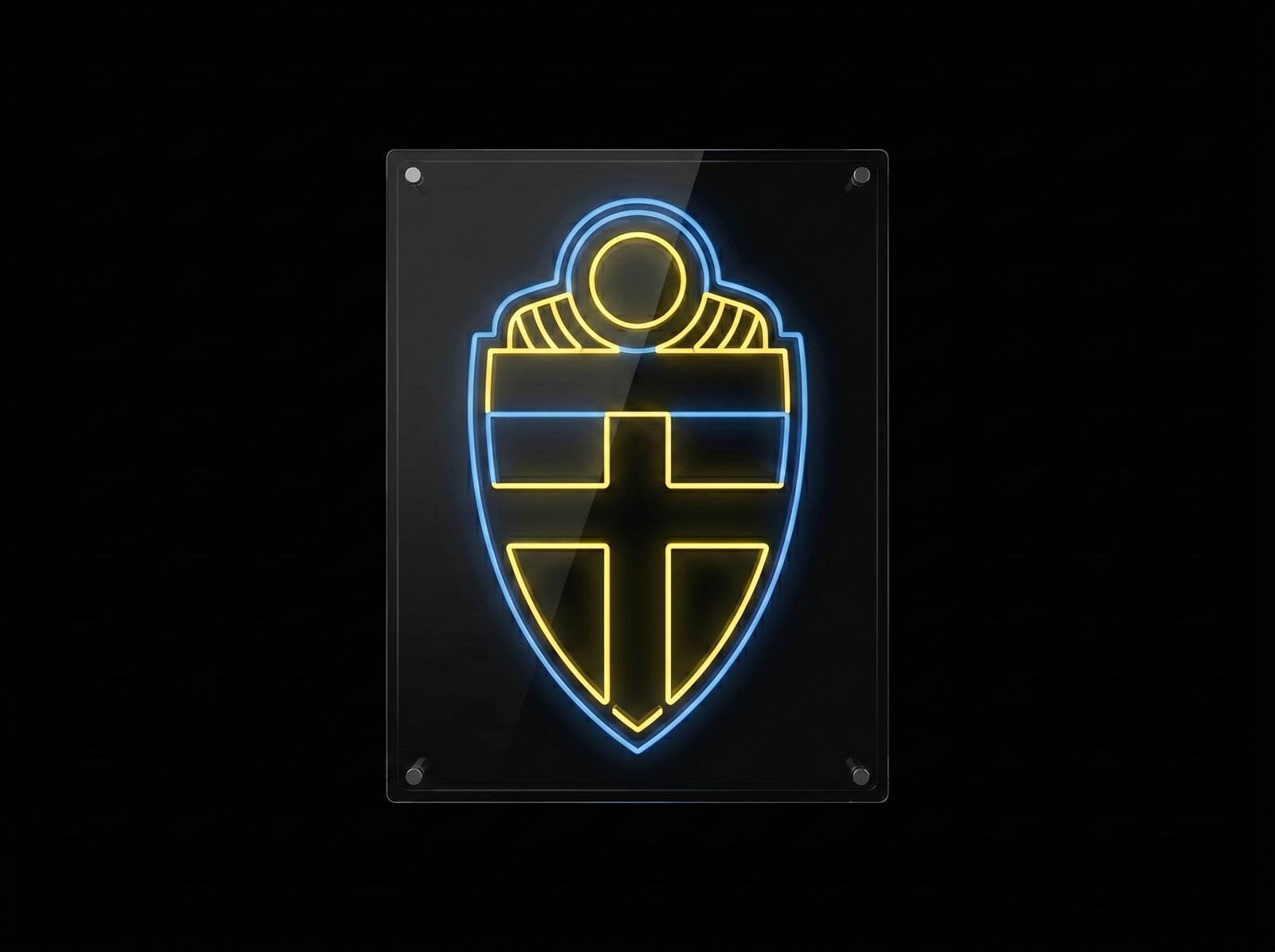 Sweden World Cup Celebration Neon Sign